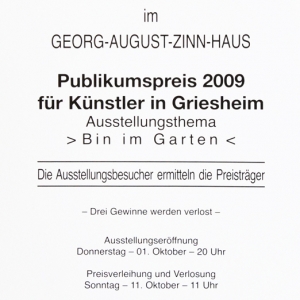 Plakat Zwiebelmarkt 2009