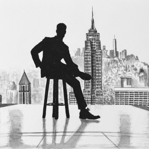 Sitting man