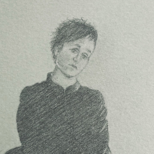 Sitting woman